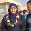 آزادی قدیمی‌ترین بانوی اسیر فلسطینی 7