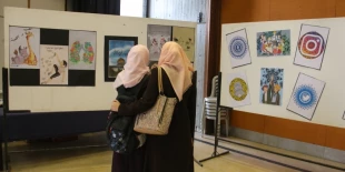 هنرمند فلسطینی معلولیت خود را با آرزوهای خود به چالش کشید 4