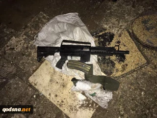 تصاویر کشف سلاح در کرانه باختری