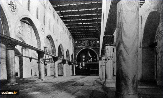 رواق مسجدالاقصی 100 سال پیش 2