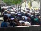 اقامه نماز جمعه در خیمه اسرا در اریحا 3
