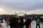 استقبال گسترده از کمپین حمایت از مظلومان و مستضعفان در مسجد جمکران
 7