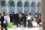 استقبال گسترده از کمپین حمایت از مظلومان و مستضعفان در مسجد جمکران
 16
