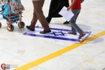 استقبال گسترده از کمپین حمایت از مظلومان و مستضعفان در مسجد جمکران 11
