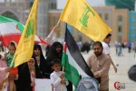 استقبال گسترده از کمپین حمایت از مظلومان و مستضعفان در مسجد جمکران 12