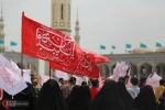 استقبال گسترده از کمپین حمایت از مظلومان و مستضعفان در مسجد جمکران 21