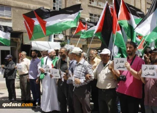 تظاهرات آوارگان در سالروز یوم النکبه
