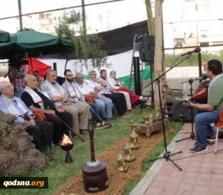 شب شعر یوم النکبه در جنوب لبنان