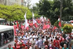 اهتزار پرچم جمهوری اسلامی ایران در غزه در اعتراض به سفر ترامپ 8