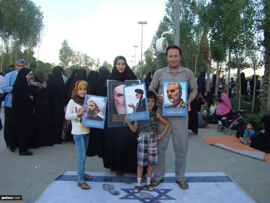 Love for Imam Khomeini is intertwined with a hate for Israel 2