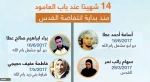 Info-graphics: 14 martyrs at Bab al-Amoud gate 2