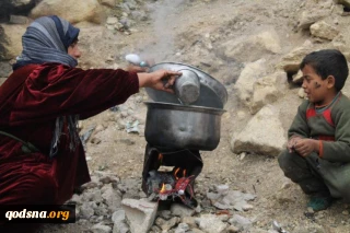 مصادره غذای آوارگان فلسطینی در یرموک