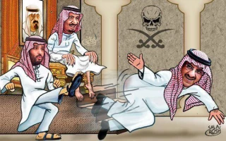 کاریکاتور روز/

خرسندی پادشاه از شوت محکم ولیعهد جدید!
