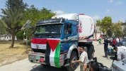 ورود 11 کامیون حامل سوخت از مصر به غزه 2