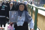 Qodsna reports from thoroughfare of Tehran march 2