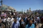 Palestinian people in Gaza mark day of Quds + photos