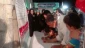 Iranian people in Jamkaran Mosque sign pro-Palestinian petition