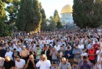 برگزاری باشکوه نماز عیدفطر با حضور 90 هزار فلسطینی در مسجدالاقصی 9