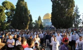 برگزاری باشکوه نماز عیدفطر با حضور 90 هزار فلسطینی در مسجدالاقصی 17