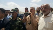"السنوار" يتفقـد حــدود غــزة مـع مصــر 2