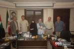 لقاء عدد من أساتذة الجامعات اليونانية بالأمينة العامة لجمعية الدفاع عن الشعب الفلسطيني
 13
