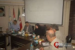 لقاء عدد من أساتذة الجامعات اليونانية بالأمينة العامة لجمعية الدفاع عن الشعب الفلسطيني
 15