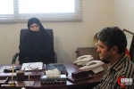 لقاء يجمع كريمة الامام الخميني(رض) باعضاء الهيئة التنفيذية لمكتب جمعية الدفاع عن الشعب الفلسطيني في اذربيجان  13
