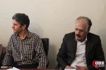 لقاء يجمع كريمة الامام الخميني(رض) باعضاء الهيئة التنفيذية لمكتب جمعية الدفاع عن الشعب الفلسطيني في اذربيجان  14