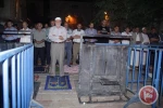 نماز صبح فلسطینی‌ها خارج مسجدالاقصی  4
