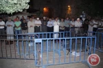 نماز صبح فلسطینی‌ها خارج مسجدالاقصی  5