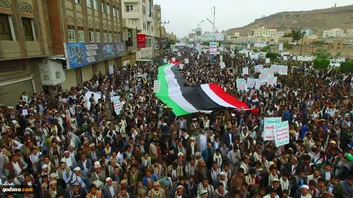 مسيرة جماهيرية في صنعاء تحت شعار" الصرخة نحو الأقصى" 10
