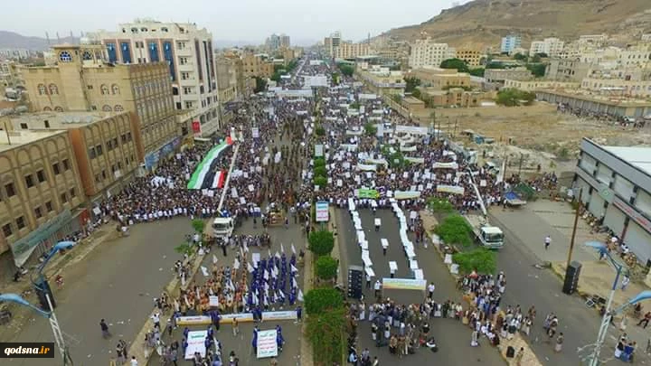 مسيرة جماهيرية في صنعاء تحت شعار" الصرخة نحو الأقصى" 15