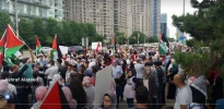 تظاهرات گسترده در کانادا در حمایت از مسجد الاقصی
 8