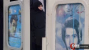 دیدار دختر امام(ره) با همسران شهدای مدافع حرم و نثار شاخه های گل بر سر مزار شهدای اصفهان (۱)
 17
