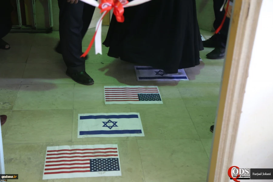 مراسم افتتاح مكتب جمعية الدفاع عن الشعب الفلسطيني في مدينة اصفهان 8