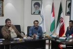 دیدار هیئت تونسی با رییس و دبیرکل جمعیت دفاع از ملت فلسطین 12