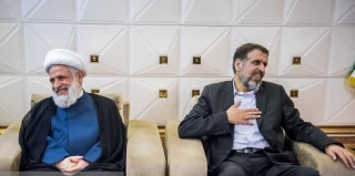 حضور رهبران مقاومت در مراسم تحلیف