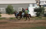تجمع سوارکاران در غزه در حمایت از مسجدالاقصی 2