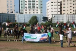 تجمع سوارکاران در غزه در حمایت از مسجدالاقصی 5