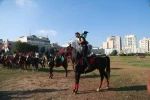 تجمع سوارکاران غزه در حمایت از مسجدالاقصی 2