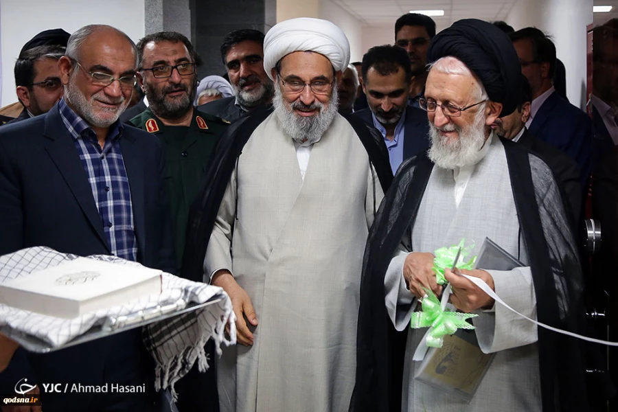 افتتاح مکتب جمعیة الدفاع عن الشعب الفلسطینی فی مدینة مشهد 2