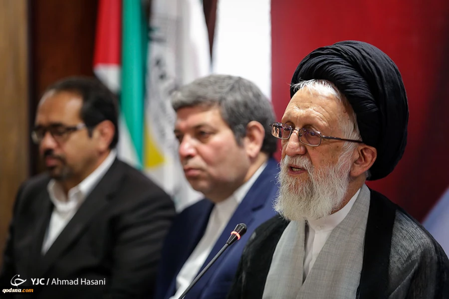 افتتاح مکتب جمعیة الدفاع عن الشعب الفلسطینی فی مدینة مشهد 9