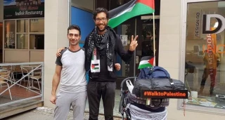 يهودي يمشي من‌ السويد إلى فلسطين تنديدا بالانتهاكات‌الإسرائيلية