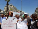 راهپیمایی مردم فلسطین در اعتراض به سفر هیئت آمریکایی
 4