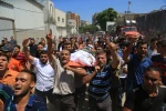 مراسم باشکوه تشییع پیکر آخرین شهید گردان‌های عزالدین قسام 3