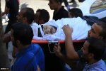 Funeral procession for latest martyr of anti-occupation intifada 17