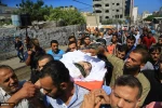 Funeral procession for latest martyr of anti-occupation intifada 7