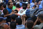 Funeral procession for latest martyr of anti-occupation intifada 8