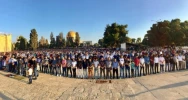 برگزاری باشکوه نماز عید سعید قربان در مسجدالاقصی و نوارغزه 2
