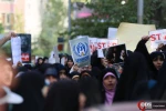 تجمع اعتراضی به فاجعه انسانی میانمار مقابل دفتر سازمان ملل 5